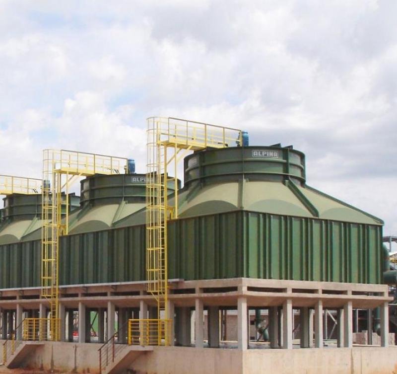 Torres de resfriamento industrial
